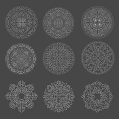 PACK +100 Mandala DXF SVG Ai | Laser Cut & CNC Designs Bundle On USB | CD