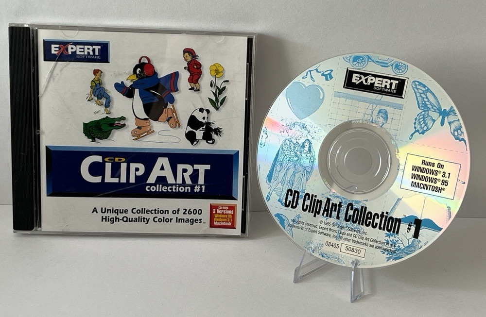 Expert Software Clip Art Collection 1 (CD-ROM, Windows & MAC)