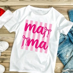 Striped Mama SVG PNG Trendy Mom Design Digital Download Mothers Day Cricut File