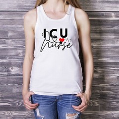 SVG, PNG, “ICU Nurse, Funny Gift, Nurse Life, Nursing Quote” For Cricut Design