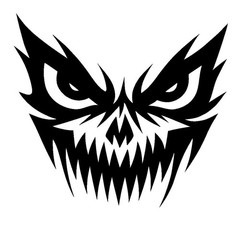 Skull N Cutz 100 High Quality Skull-Style Vectors EPS, SVG, DXF CD-Rom FREE SHIP