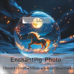 Digital Image Picture Wallpaper Background AI Art Digital Download Horse Clipart
