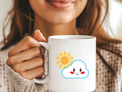 107 Sun SVG Bundle Cute Sunshine PNG Celestial Sunrise Silhouette Boho Cricut Fi