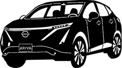Arya Nissan Car – DXF SVG DWG PDF Vector CNC Plasma Laser cutting files