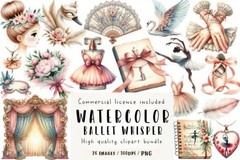 50 Mega Clipart Bundle PNG 1000+ Files, Watercolor Sublimation, Digital Download