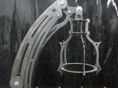 BIG steam punk lamp dxf format clip art for CNC Plasma or LASER cutting on CD