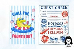 4th of July USA 250th Anniversary PNG Bundle, Digital Download
