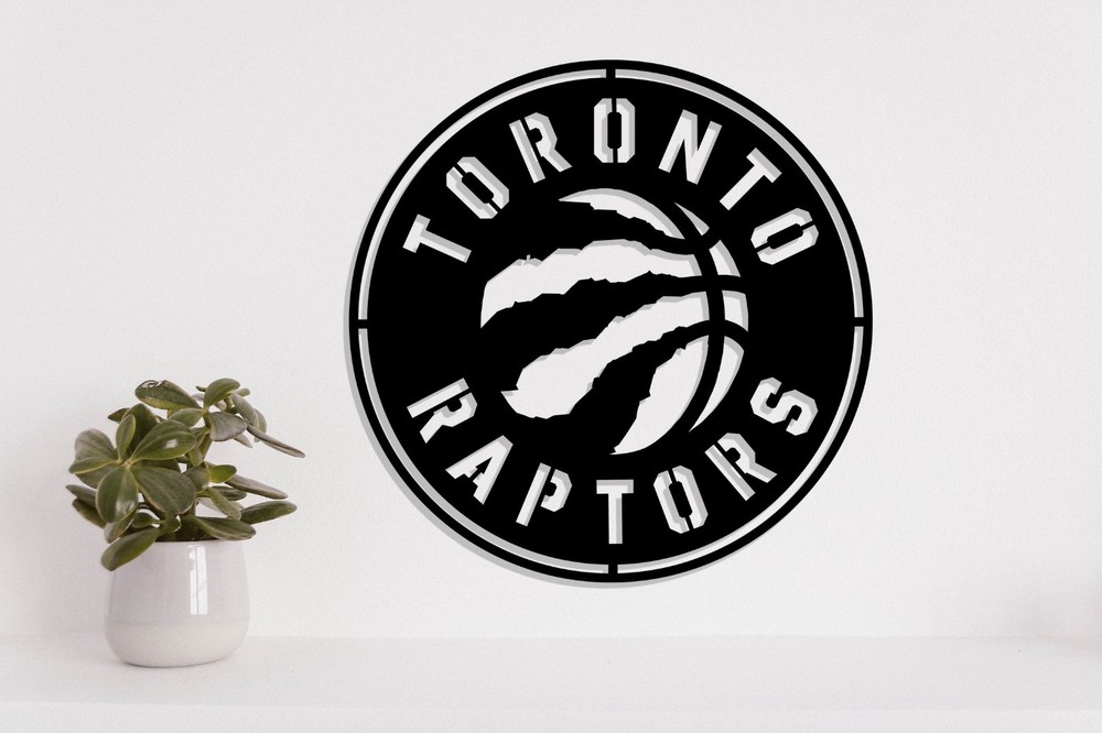 Toronto Raptors metal Laser Cut file dxf, svg, eps. ai, pdf, png Ready to cut