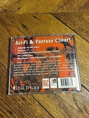 Sci-Fi& Fantasy Clip Art- Atlantis To The Stars, Windows 95 CD-ROM