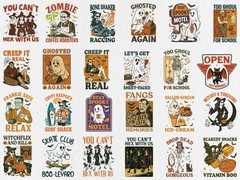 40 Design Ultimate Halloween T-shirts Svg Bundle PNG-DXF-EPS-PDF-SVG Files
