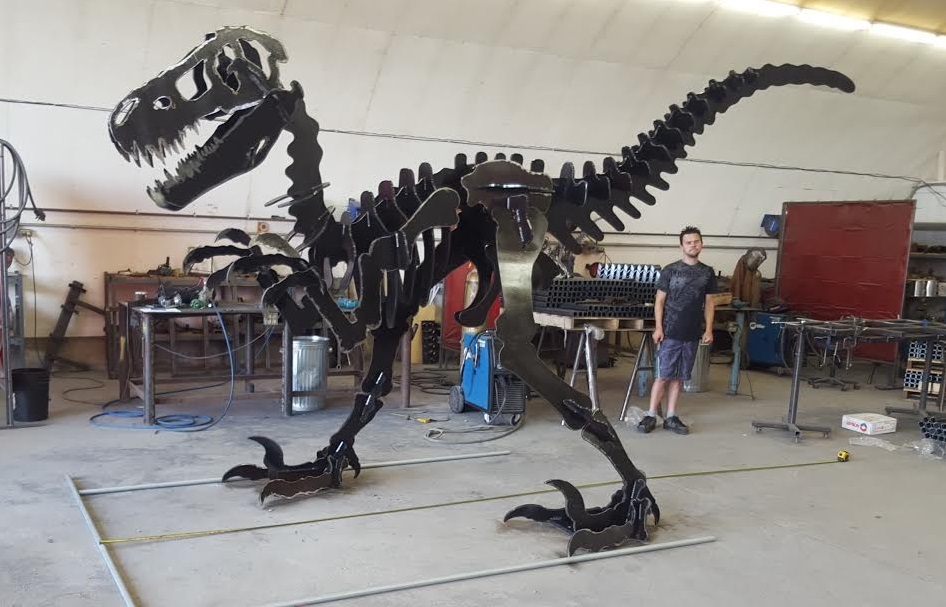 Dinosaur dxf clip art COLLECTION on CD for CNC Plasma. Includes 5 variations*