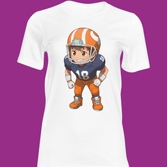 19 American Football Anime Character Designs High-Quality Digital Art Pack Gift