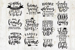 Mothers SVG Bundle, SVG Files for Print & Cricut, Silhouette & Laser Cutting