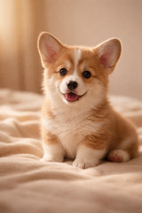 Realistic Puppy Digital Illustration Set (5 Images)