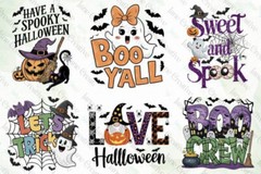 Funny Halloween Quotes Sublimation for T-shirt Design