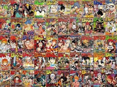 1050 Anime Manga Magazine Covers | Anime Collage Kit | Manga Collage Kit JPG