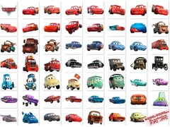 Bundle Car Friends Png, Friend Sublimation, Animated Car Characters Png