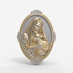 Jesus Lamb Religious Wood Carving Design – Wood Carving Design – 3D STL CNC File