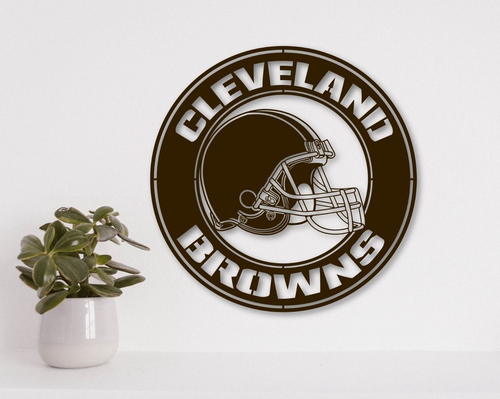 Cleveland Browns Laser Cut file dxf, svg, eps. ai, pdf, png Ready to cut