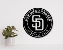 San Diego Padres Laser Cut file dxf, svg, eps. ai, pdf, png Ready to cut