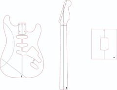 +30 models PACK Guitar templates vector DXF CDR PDF pattern CNC laser router