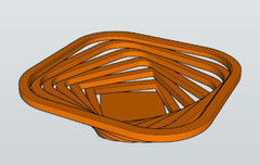 NEW parametric Coffee table cnc cutting autocad & artcam DXF .ART