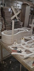 parametric Coffee table cnc cutting autocad & artcam DXF .ART