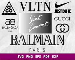 Brand SVG Bundle – Brand Cut Files for Cricut, Silhouette & Laser Cutting