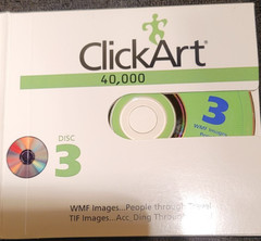 Broderbund Clickart 40,000 Image Pack 3 CD-ROM – Windows 95 & 3.1