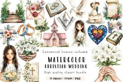50 Mega Clipart Bundle PNG 1000+ Files, Watercolor Sublimation, Digital Download