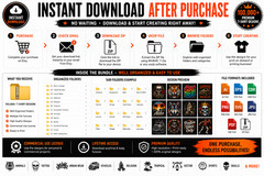 100,000+ Premium T-Shirt Design Bundle PNG SVG AI EPS CDR JPG Digital Download