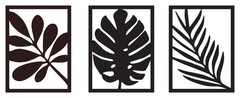 Digital File Laser Cut Tropical Leaf Wood Wall Art – SVG FILE
