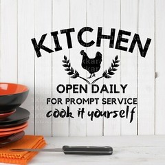 SVG, PNG, JPEG “Kitchen Open Daily Prompt Service Cook It Yourself” For Cricut