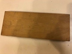 Large Red CHALET Printer’s Letterpress Old English Font Type Print Block~PB91