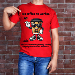 No Coffee No Workee PNG | Funny Coffee Quote SVG | Digital Download for Mugs