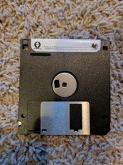 Cezanne Font Floppy Disk for Macintosh 1996