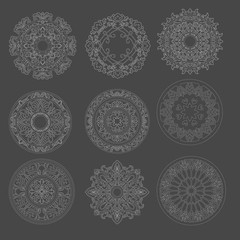 PACK +100 Mandala DXF SVG Ai | Laser Cut & CNC Designs Bundle On USB | CD