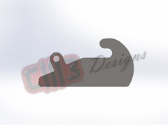 JRB 416 Series Loader Quick Attachment DXF File Block Blanks Design 544k 624k