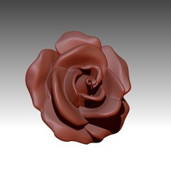 CNC Rose Model – STL File for Laser & CNC Routing
