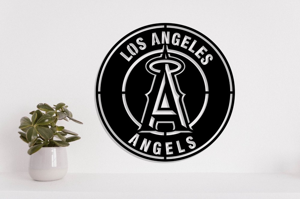 Los Angeles Angels Laser cut vector file dxf, svg, eps. ai, pdf, png
