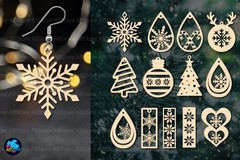 Christmas Mega SVG Bundle 250+ Laser Cut Files Glowforge Cricut Digital Download