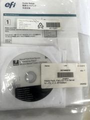 Fiery EX Print Server, Media Pack System Sofware for J75, v1.0 EFIGSBpD