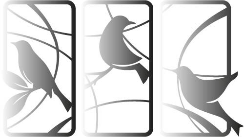 Sparrow Wall Panels – DXF SVG DWG PDF CNC Plasma Laser Wood Router