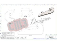 JRB 416 Series Loader Quick Attachment DXF File Block Blanks Design 544k 624k