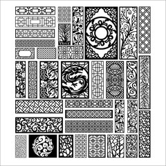 MEGA PACK 200 DXF SVG Ai Laser Cut Designs on USB/CD – CNC Router Plasma Cutting