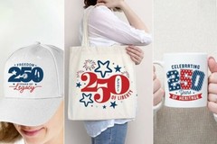 USA 250th Anniversary SVG Bundle Patriotic Cricut Designs, Digital Download