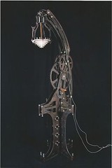 BIG steam punk lamp dxf format clip art for CNC Plasma or LASER cutting on CD
