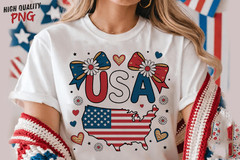 Funny 4th of July PNG Bundle USA Mama Designs, Digital Download