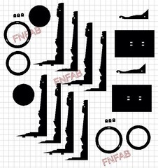 Steam punk book ends CNC dxf files on CD Includes 3 styles Industrial age art