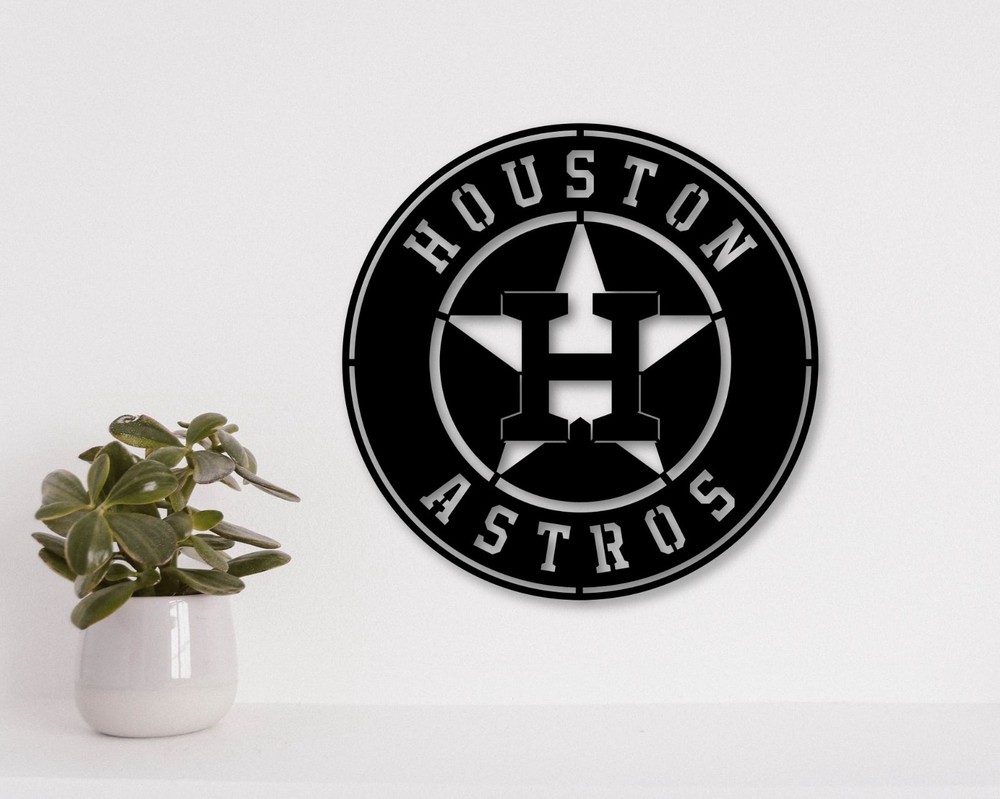 Houston Astros Laser Cut file dxf, svg, eps. ai, pdf, png Ready to cut